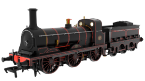 Rapido 825502 SER O Class No.378 SER Lined Black (Red Lining) - DCC SOUND - OO Gauge