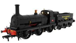 Rapido 825509 SER O Class No.436 SR Plain Black (Egyptian Lettering) - DCC SOUND - OO Gauge