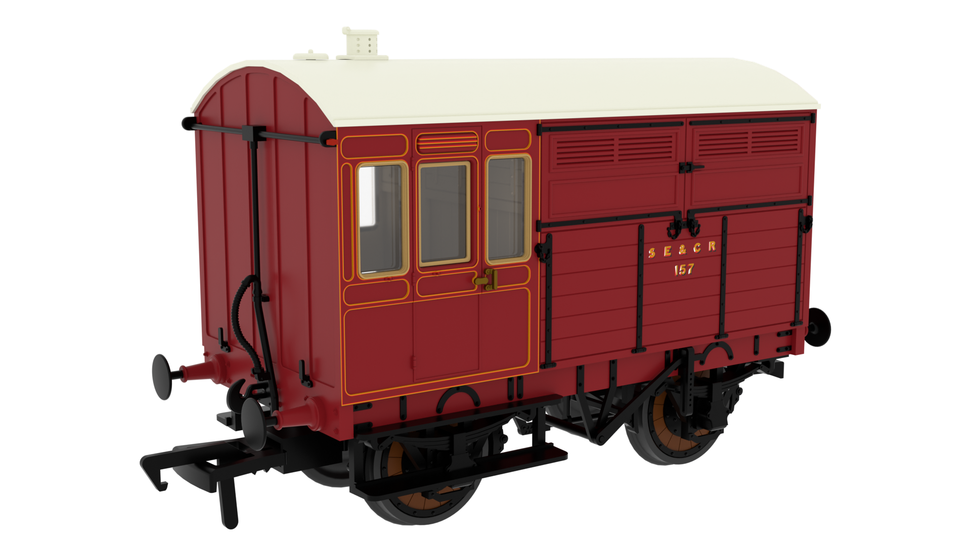 Rapido 829001 SECR ‘Evolution’ Horsebox No.157 - OO Gauge