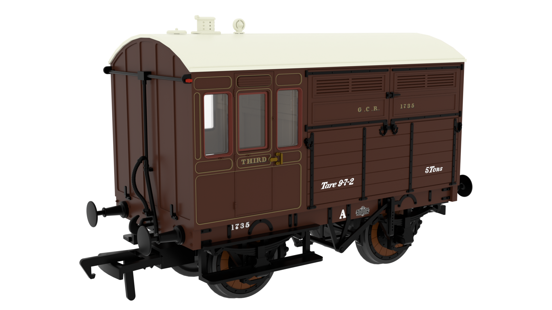 Rapido 829005 GCR ‘Evolution’ Horsebox No.1735 - OO Gauge