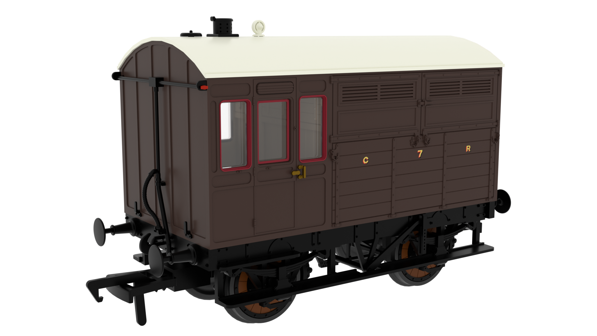 Rapido 829010 Caledonian ‘Evolution’ Horsebox No.7 - OO Gauge
