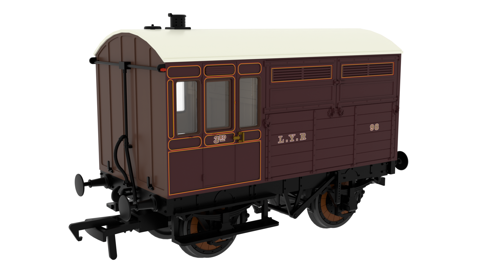 Rapido 829012 L&Y ‘Evolution’ Horsebox No.98 - OO Gauge