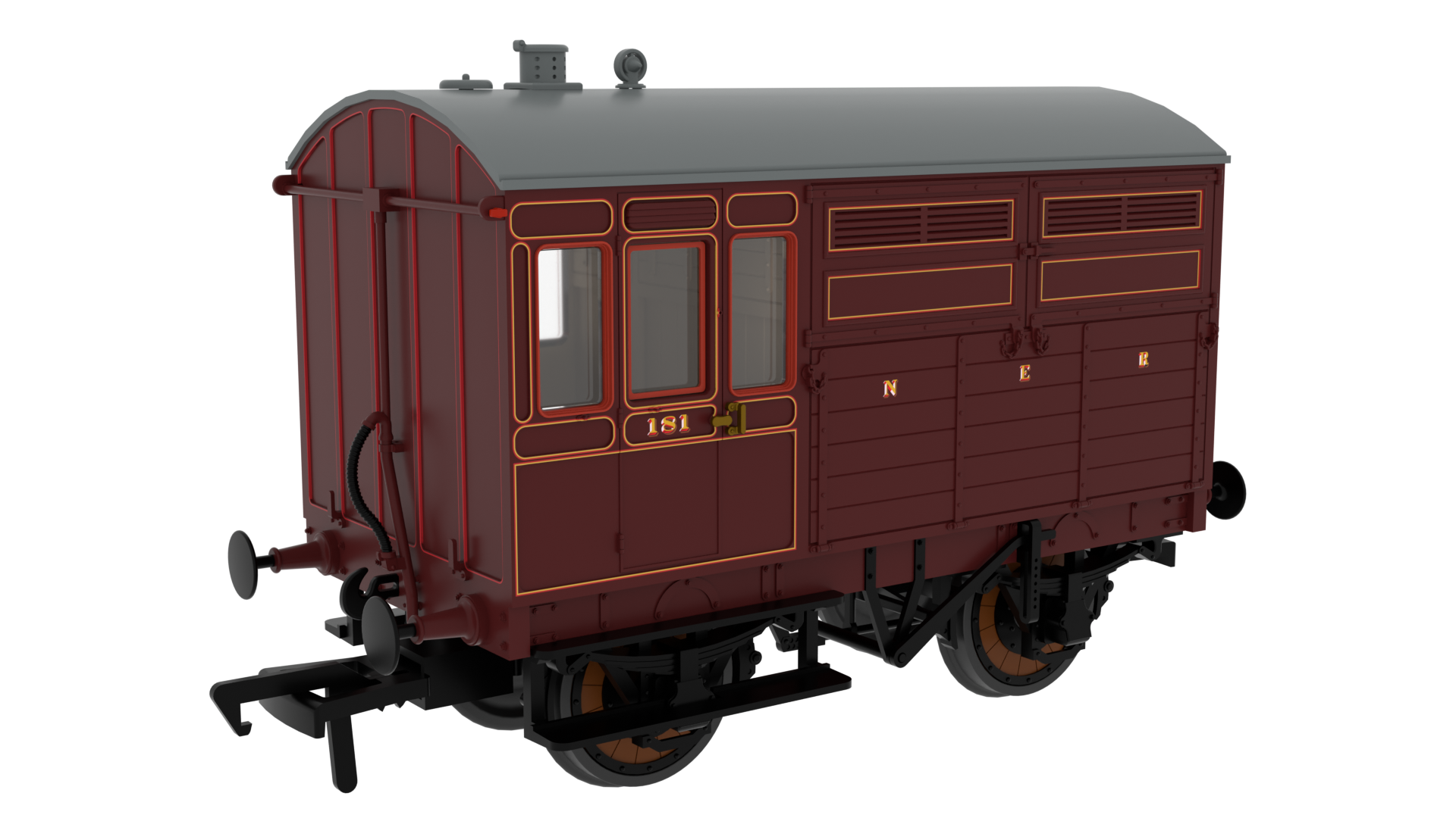 Rapido 829014 NER ‘Evolution’ Horsebox No.181 - OO Gauge