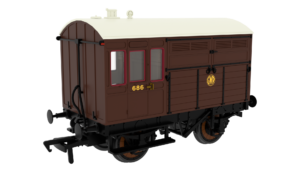 Rapido 829026 GWR Shirtbutton ‘Evolution’ Horsebox No.686 - OO Gauge