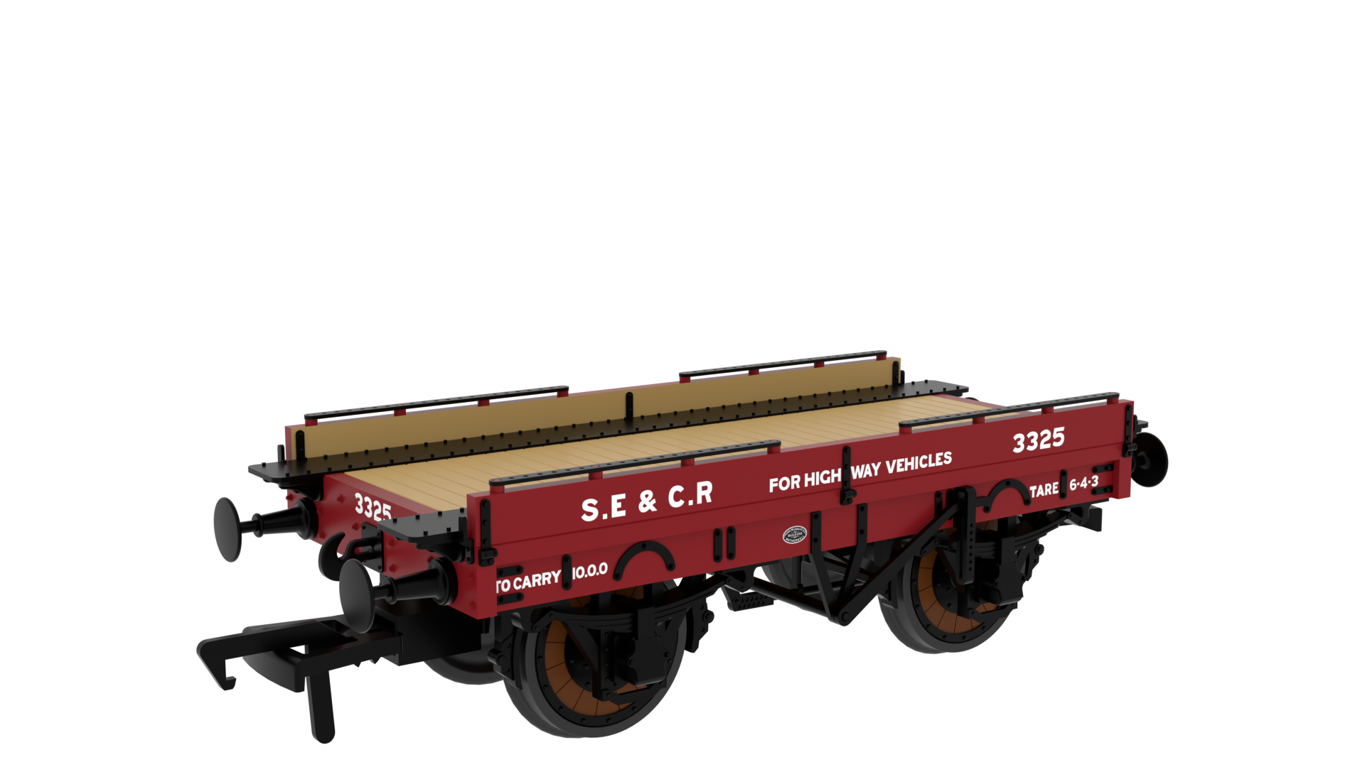 Rapido 830001 SECR ‘Evolution’ Open Carriage Truck No.3325 - OO Gauge