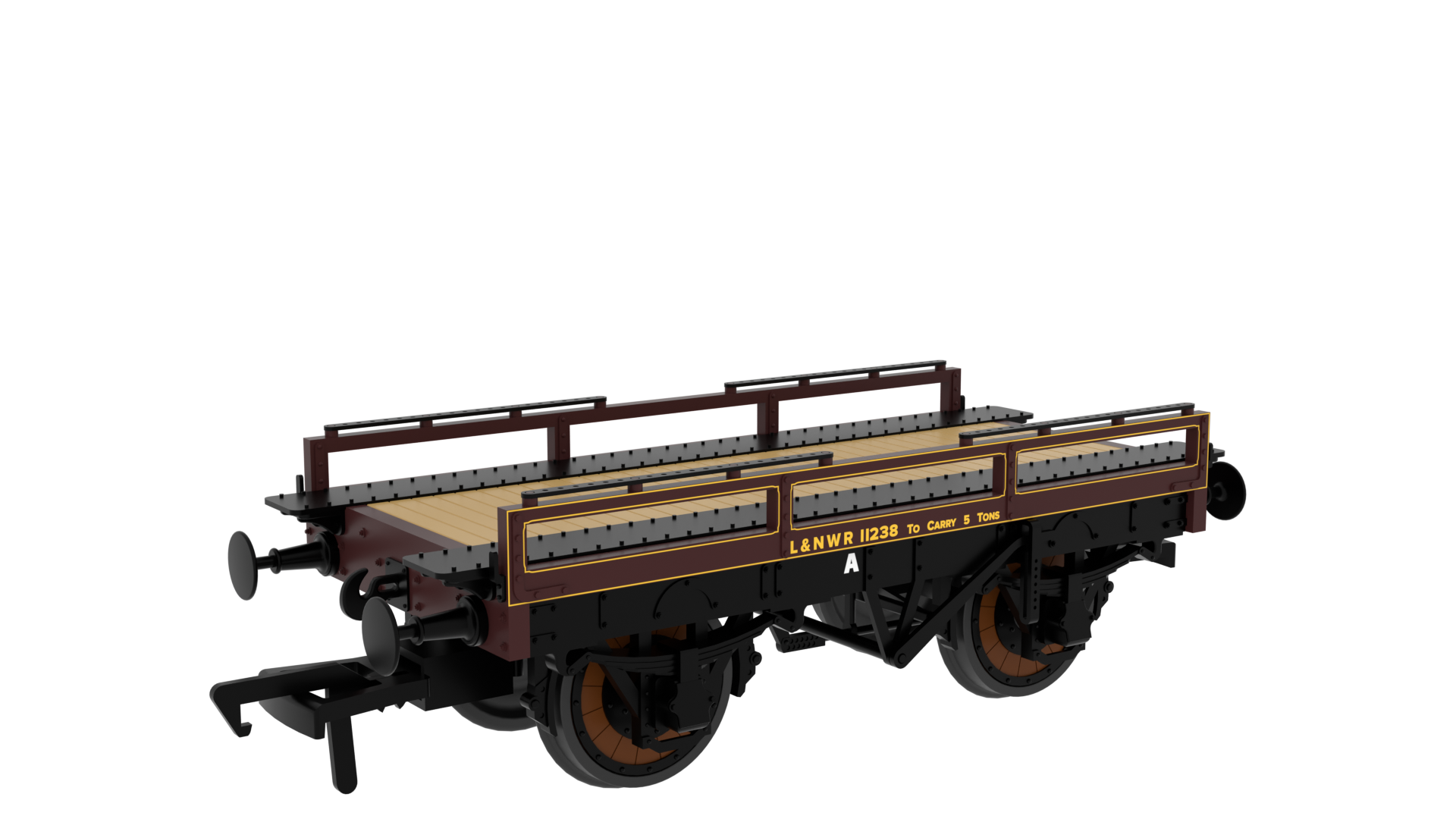 Rapido 830003 LNWR ‘Evolution’ Open Carriage Truck No.11238 - OO Gauge
