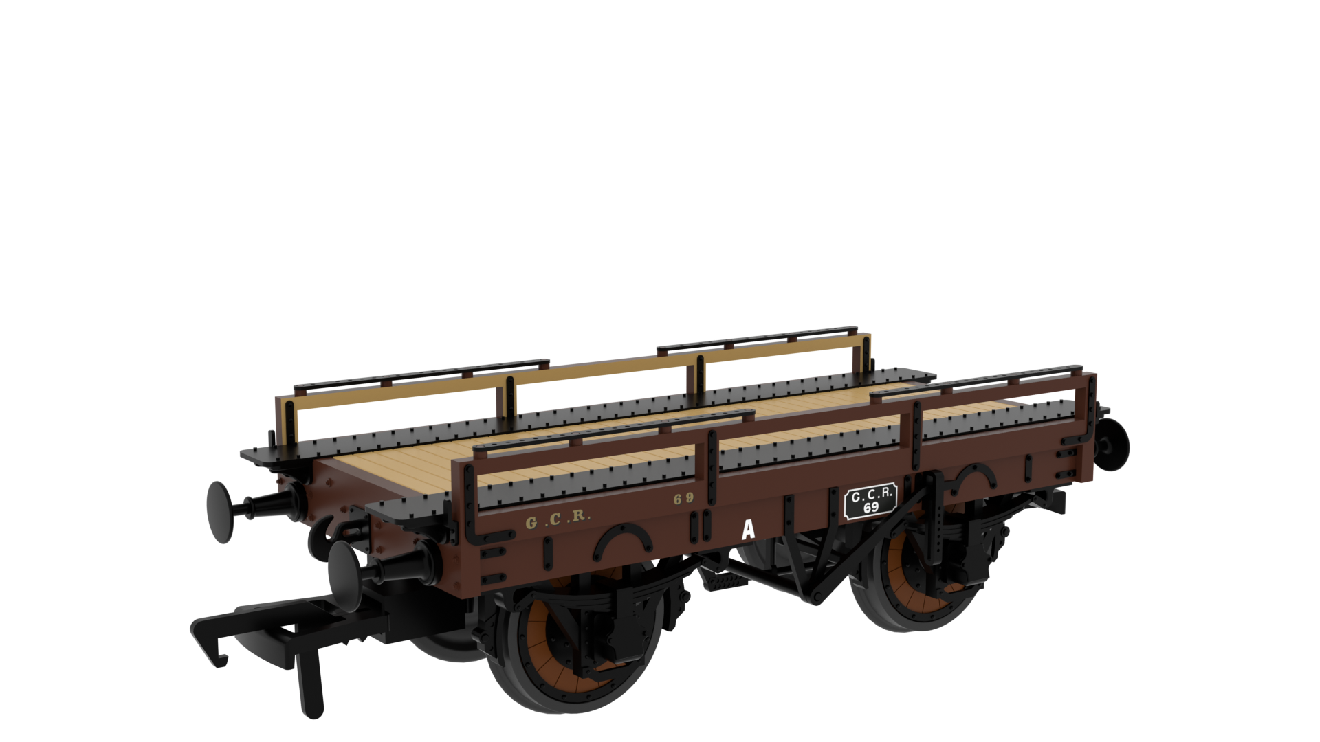 Rapido 830005 GCR ‘Evolution’ Open Carriage Truck No.69 - OO Gauge