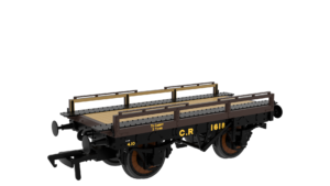 Rapido 830010 Caledonian ‘Evolution’ Open Carriage Truck No.1618 - OO Gauge
