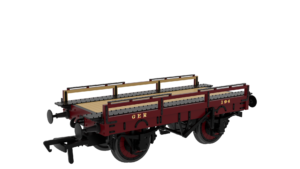 Rapido 830013 GER ‘Evolution’ Open Carriage Truck No.194 - OO Gauge