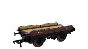 Rapido 830016 GNoSR ‘Evolution’ Open Carriage Truck No.3 - OO Gauge
