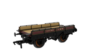 Rapido 830017 LMS ‘Evolution’ Open Carriage Truck No.41759 - OO Gauge