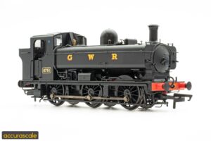 ACCURASCALE STEAM ACC3544 GWR Pannier Tank - 8750 Class - 8751 - GWR Black OO Gauge DCC READY