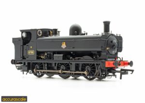 ACCURASCALE STEAM ACC3545 GWR Pannier Tank - 5700 Class - 5753 - BR Black Early Emblem OO Gauge DCC READY