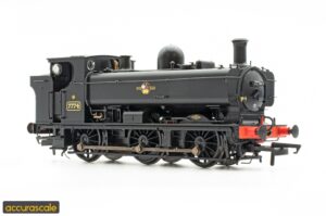 ACCURASCALE STEAM ACC3546 GWR Pannier Tank - 5700 Class - 7774 - BR Black Later Crest OO Gauge DCC READY