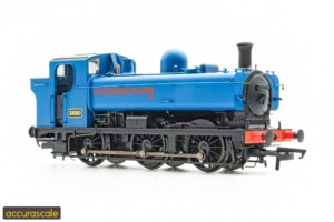 ACCURASCALE STEAM ACC3548 GWR Pannier Tank - 8750 Class - 3650 - Stephenson Clarke Blue OO Gauge DCC READY
