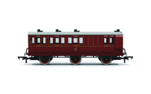 Hornby R40540 LB&SCR 6 wheel Brake third class coach 106 - OO Gauge