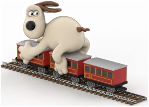 Corgi 80603CC Wallace and Gromit - Gromit and Coaches The Wrong Trousers