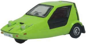 Oxford Diecast 76BUG003 Bond Bug Lime Green  - 1:76 Scale