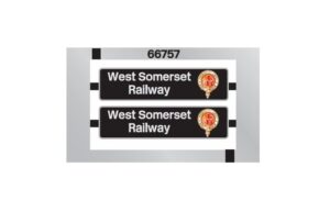 66763 Severn Valley Railway Nameplate -  N Gauge
