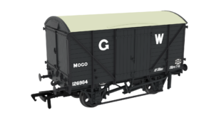 Rapido Trains 813301 | Diagram G31 MOGO Van - No.126984 GWR Grey 16" - OO Gauge