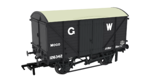 Rapido Trains 813303 | Diagram G31 MOGO Van - No.126342 GWR Grey 16" - OO Gauge