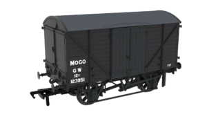 Rapido Trains 813304 | Diagram G31 MOGO Van - No.123951 GWR Post-36 Grey - OO Gauge