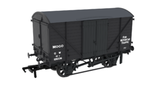 Rapido Trains 813306 | Diagram G31 MOGO Van - No.126336 GWR Post-42 Grey - OO Gauge