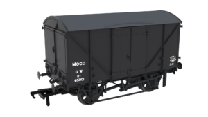 Rapido Trains 813307 | Diagram G43 MOGO Van - No.65801 GWR Post-42 Grey - OO Gauge