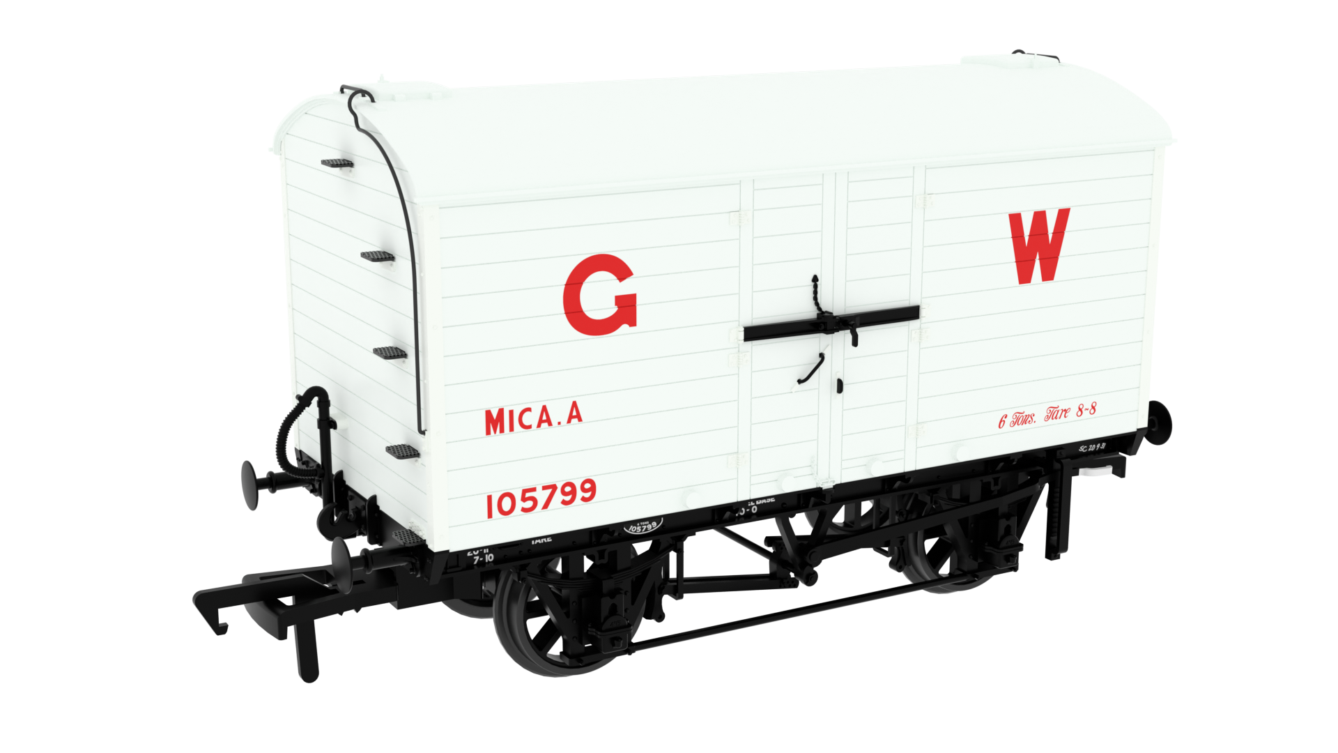 Rapido Trains 813903 | Diagram X9 MICA - No.105799 GW White 16" - OO Gauge