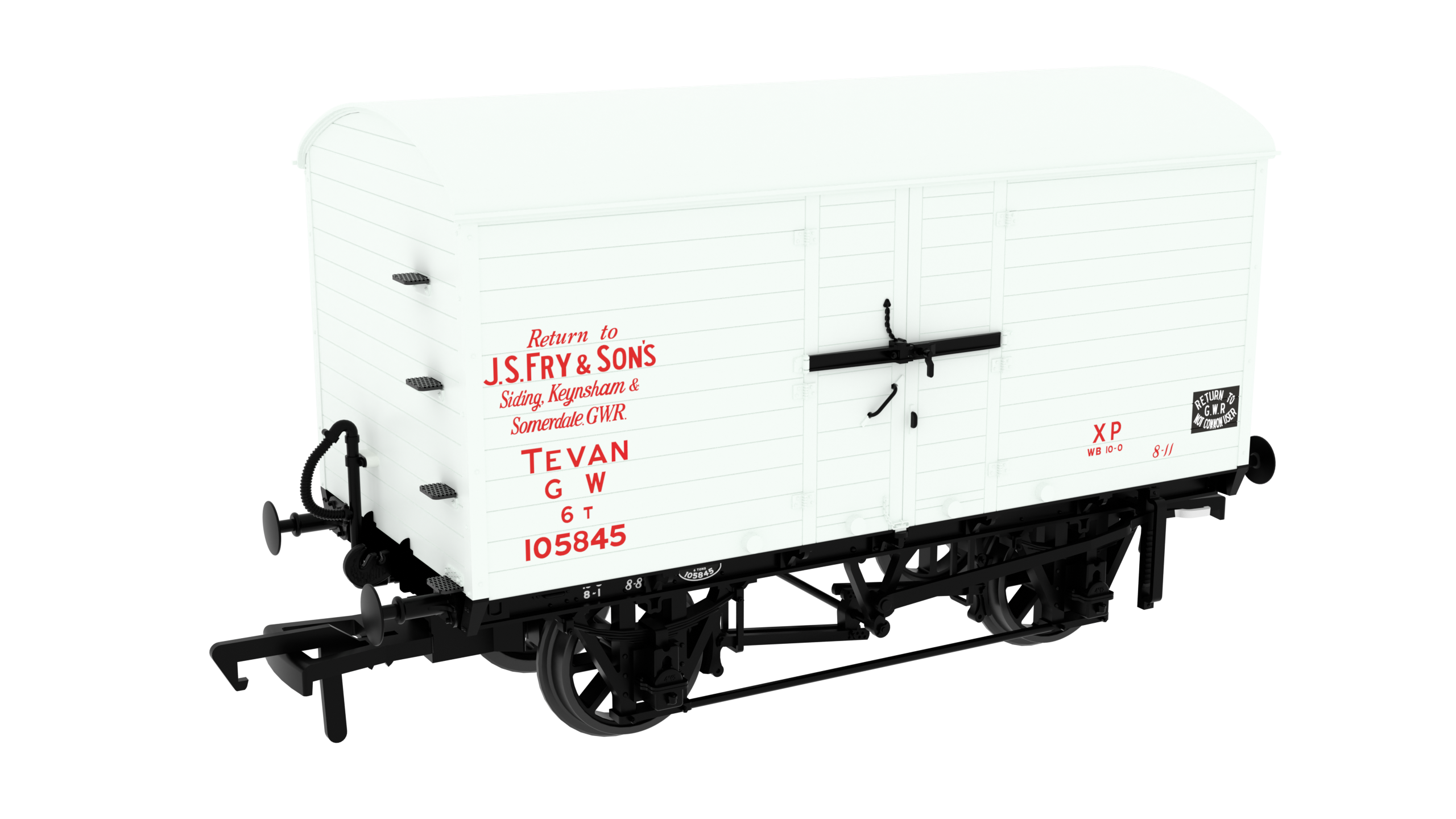 Rapido Trains 813908 | Diagram V32 TEVAN - No.105845 GWR Post-36 White - OO Gauge