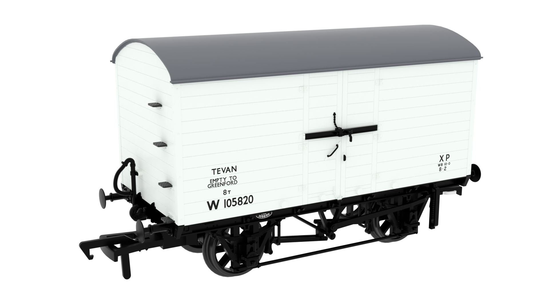 Rapido Trains 813915 | Diagram V32 TEVAN - No.W105820 BR(W) White - OO Gauge