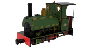 Rapido Trains 814101 Peckett & Sons Cranmore Class – ‘What If’ Large Tank Cranmore Class 0-4-0  OO9 Gauge DCC Ready Peckett Standard Livery
