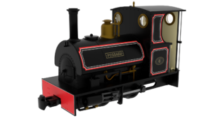 Rapido Trains 814102 Peckett & Sons Cranmore Class – ‘What If’ Large Tank Cranmore Class 0-4-0  OO9 Gauge DCC Ready L&YR-Style Lined Black Livery 