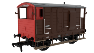 Rapido Trains 820019 | LSWR/WD 20T Brake Van - No. S55112 BR(S) Brown - OO Gauge