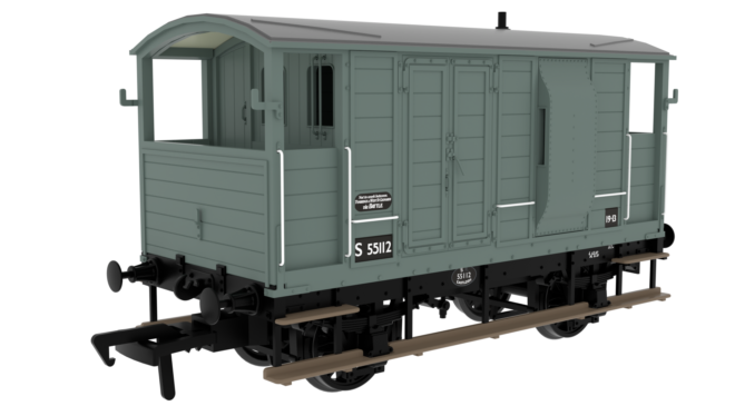 Rapido 20t Brake Van OO Gauge