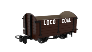 Rapido Trains 990023 | 009 Dropside Open - Loco Coal No.6 - 009 Gauge