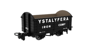 Rapido Trains 990027 | 009 Dropside Open - Ystalfera iron Company No.20 - 009 Gauge