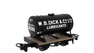 Rapido Trains 990110 | 009 Cylindrical Tank -  W. B. Dick & Co. No.7 - 009 Gauge
