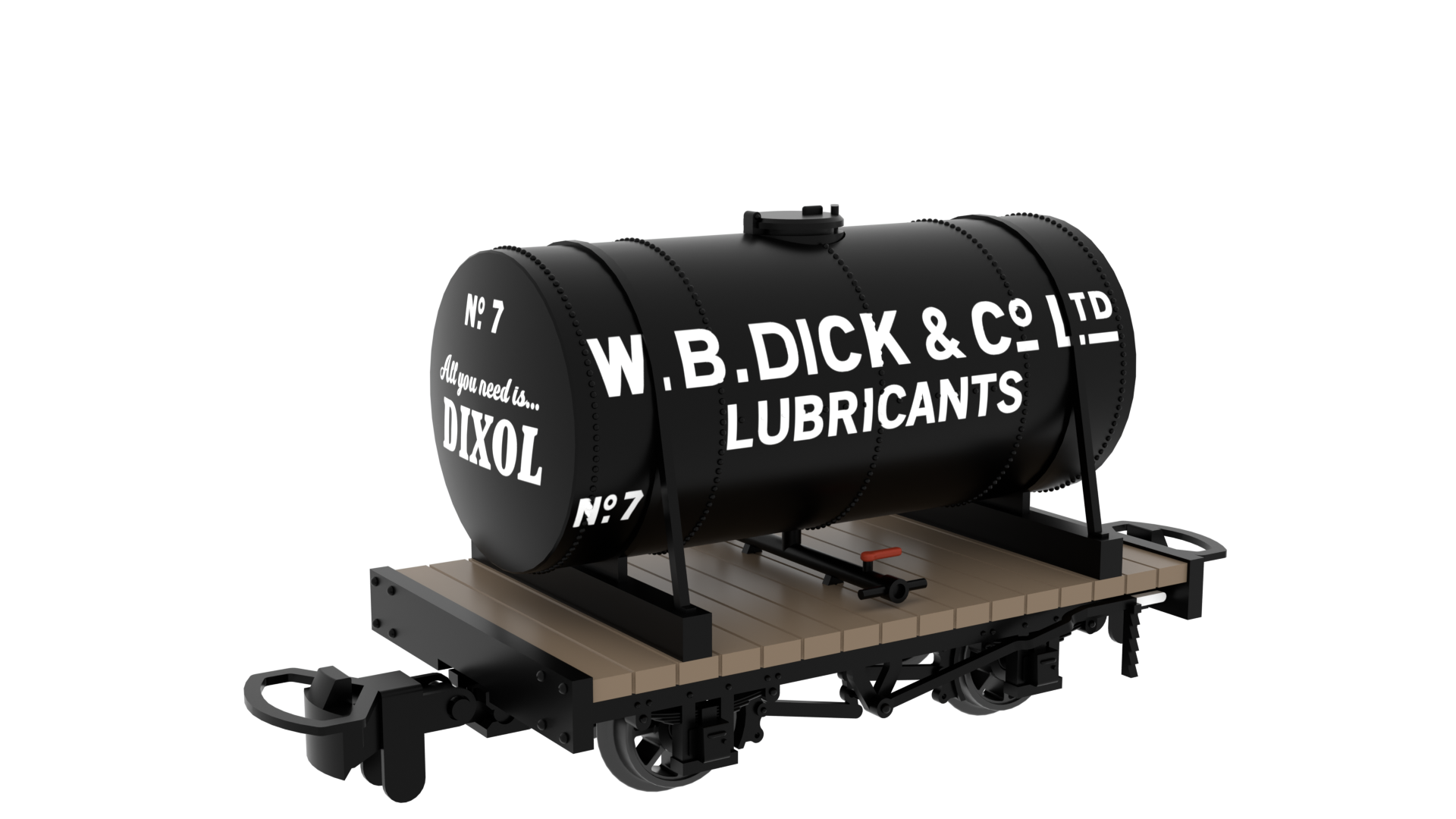 Rapido Trains 990110 | 009 Cylindrical Tank - W. B. Dick & Co. No.7 - 009 Gauge