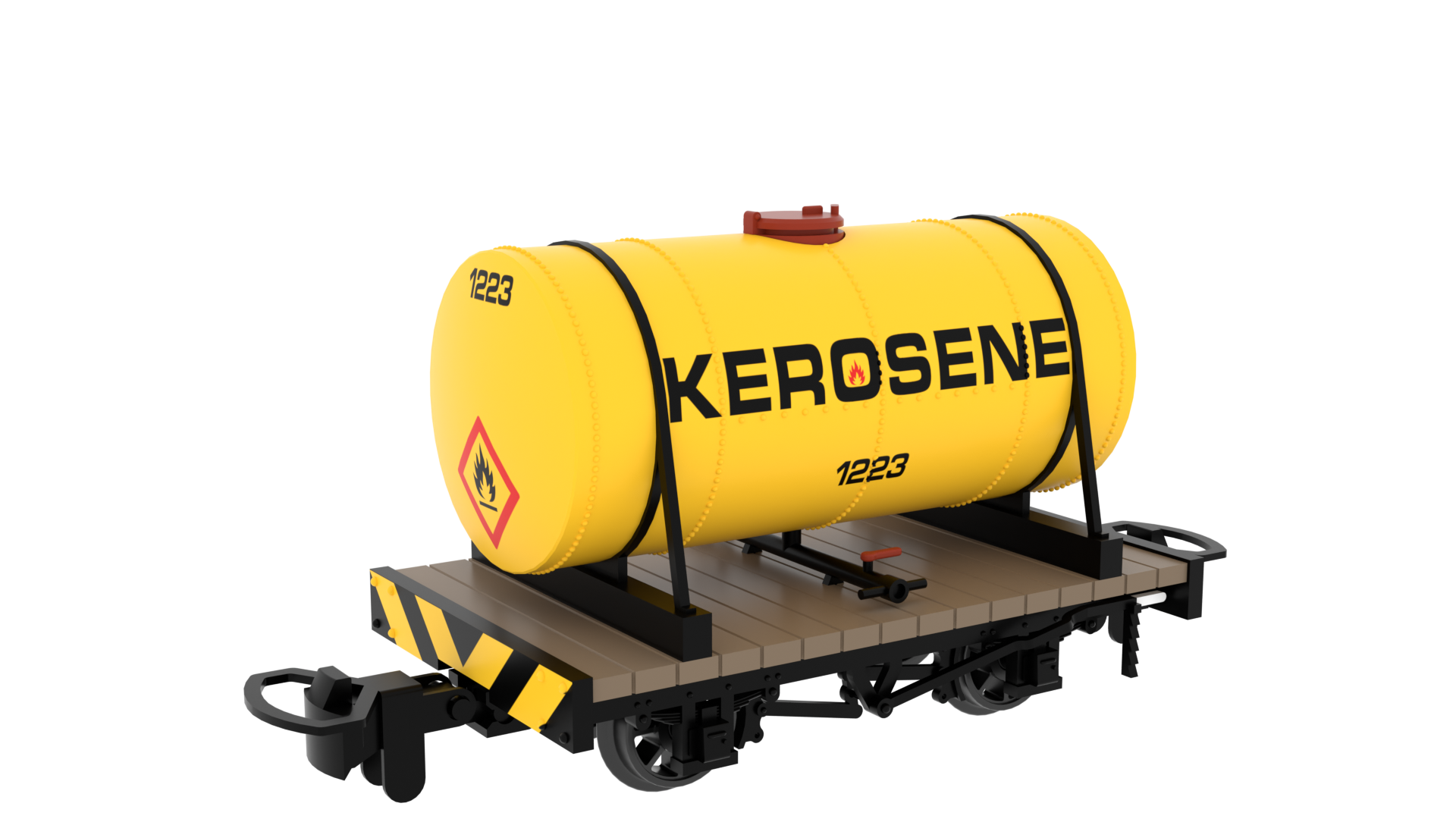 Rapido Trains 990111 | 009 Cylindrical Tank - Kerosene No.1223 - 009 Gauge