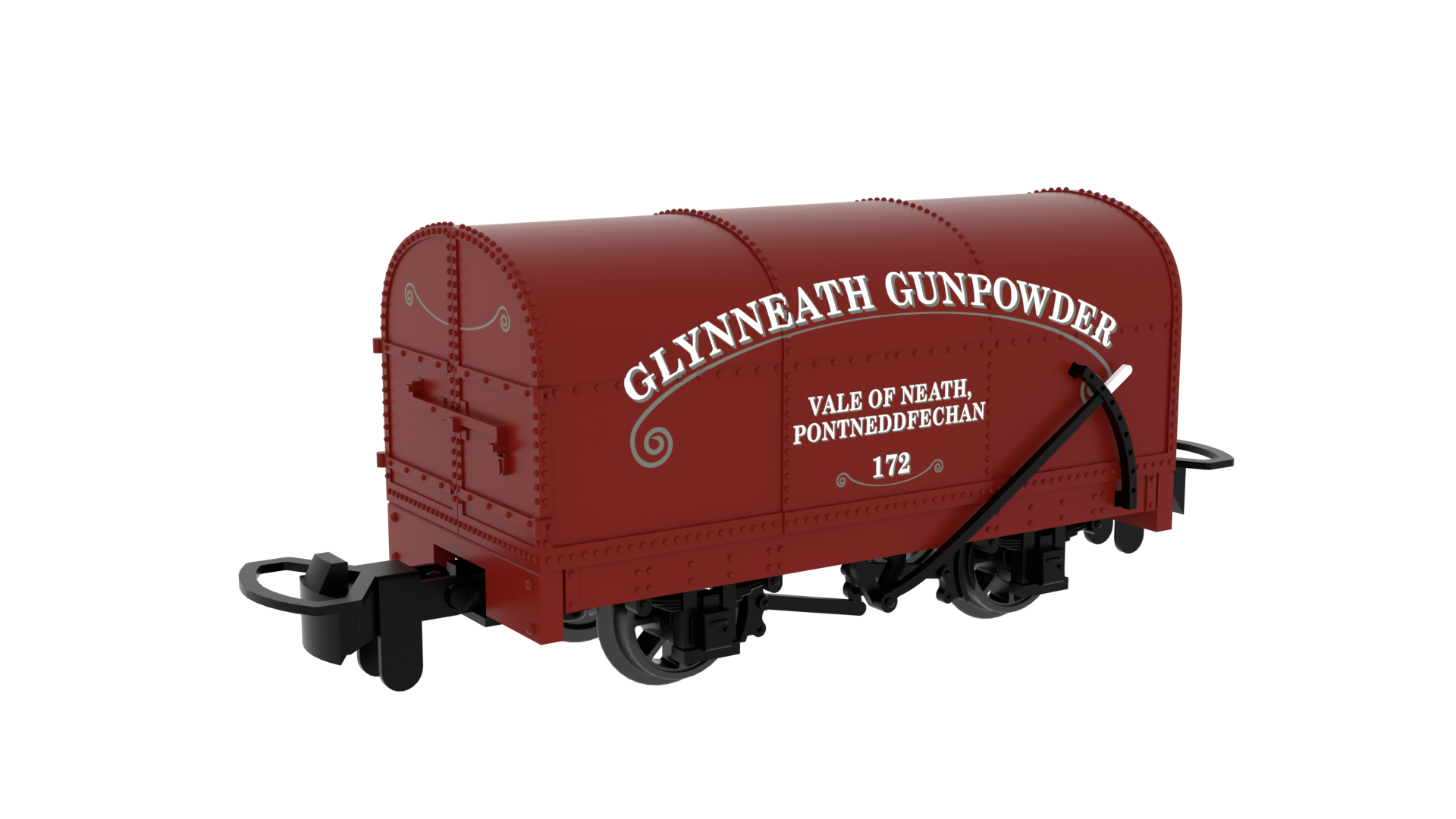 Rapido Trains 990209 | 009 Gunpowder Van - Glynneath Gunpowder No.172 - 009 Gauge