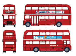 EFE Road E42601 AEC Routemaster Northern NBC FTP594C (2124) Service 653 Whickham 1:76 Scale