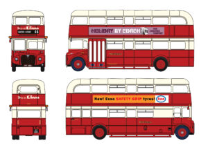 EFE Road E42603 AEC Routemaster Northern FTP586C (2116) Service 46 Chester-le-Street 1:76 Scale