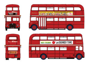 EFE Road E42604 AEC Routemaster Northern FTP597C (2127) Service 64 Newcastle 1:76 Scale