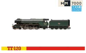 Hornby TT3056TXSM BR (Late) - Class A3 - 60103 Flying Scotsman Preserved - Era 11 - TT Gauge TXS Sound Fitted