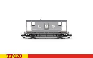 Hornby TT6090 LMS Brake Van 730176 Wagons TT Gauge