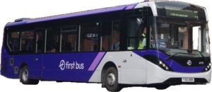 80m UKD76201 Alexander Dennis Enviro200 MMC 11.8M - 11 First Potteries Ft.67175 YX66 WBN - 1:76 Scale