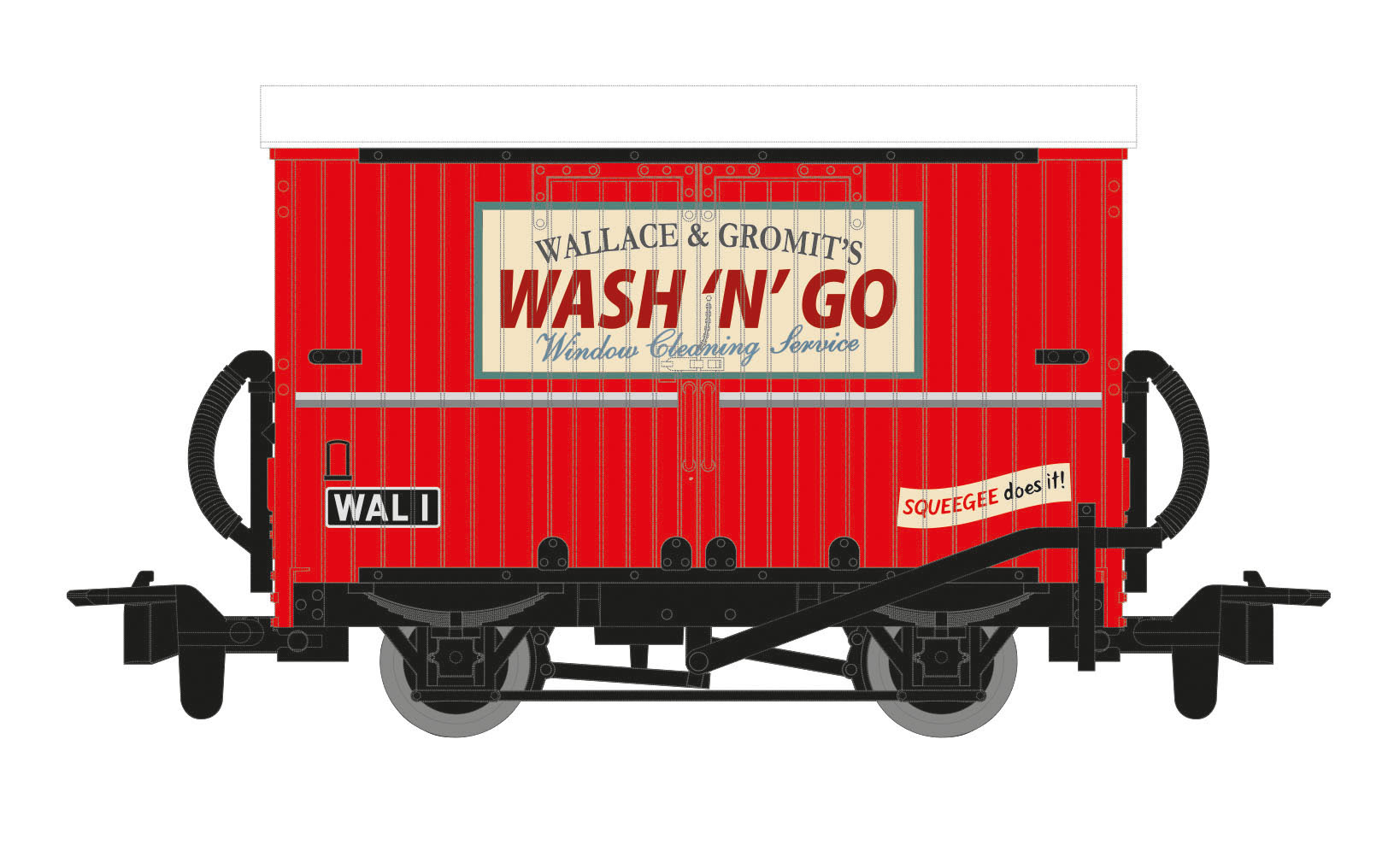 Peco GRAA003 OO-9 Box Van Wallace and Gromit Wash'N'Go OO9 Gauge
