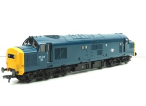Bachmann RRB37138SF Class 37/0 Centre Headcode 37138 BR Blue OO Gauge DCC SOUND REWORK