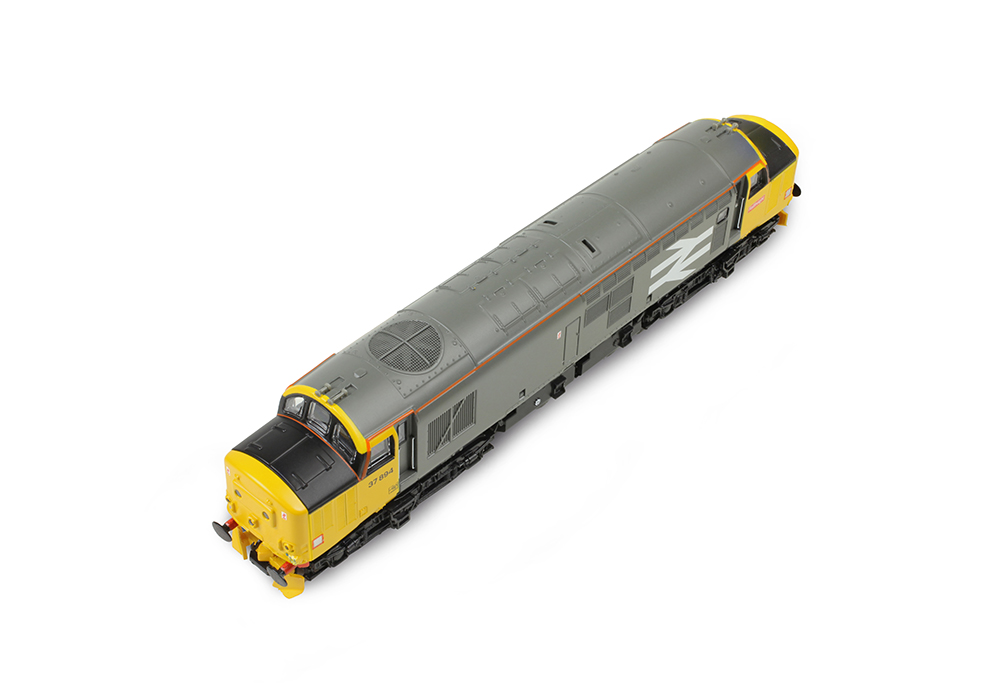 Graham Farish 372-110 Class 37/7 37894 BR Railfreight Grey - N Gauge